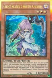 Ghost Reaper & Winter Cherries - Maximum Gold - YuGiOh card