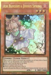 Ash Blossom & Joyous Spring - Maximum Gold - YuGiOh card