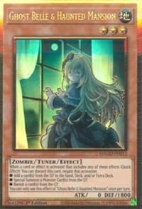 Ghost Belle & Haunted Mansion (Alternate Art) - Maximum Gold - YuGiOh card