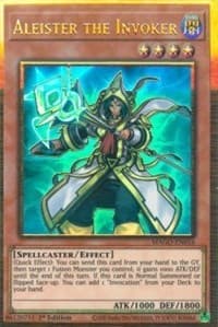 Aleister the Invoker (Alternate Art) - Maximum Gold - YuGiOh card