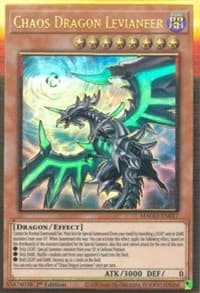 Chaos Dragon Levianeer (Alternate Art) - Maximum Gold - YuGiOh card