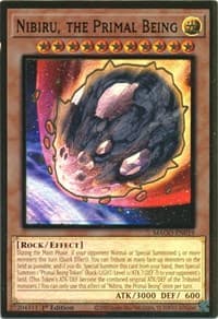 Nibiru, the Primal Being - Maximum Gold - YuGiOh card