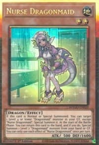 Nurse Dragonmaid - Maximum Gold - YuGiOh card