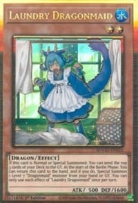 Laundry Dragonmaid - Maximum Gold - YuGiOh card