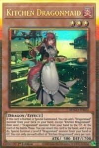 Kitchen Dragonmaid - Maximum Gold - YuGiOh card