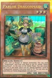 Parlor Dragonmaid - Maximum Gold - YuGiOh card