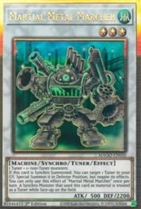Martial Metal Marcher - Maximum Gold - YuGiOh card