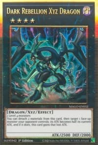 Dark Rebellion Xyz Dragon - Maximum Gold - YuGiOh card