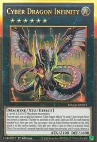Cyber Dragon Infinity - Maximum Gold - YuGiOh card