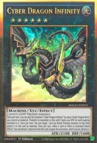 Cyber Dragon Infinity (Alternate Art) - Maximum Gold - YuGiOh card
