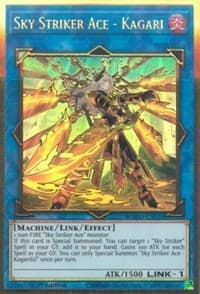 Sky Striker Ace - Kagari (Alternate Art) - Maximum Gold - YuGiOh card