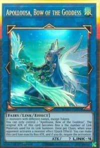Apollousa, Bow of the Goddess (Alternate Art) - Maximum Gold - YuGiOh card