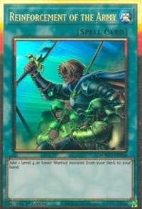 Reinforcement of the Army - Maximum Gold - YuGiOh card