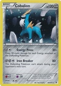 Cobalion - 84/101 (Cosmos Holo) - Blister Exclusives - Pokemon card