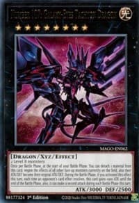 Number 107: Galaxy-Eyes Tachyon Dragon - Maximum Gold - YuGiOh card