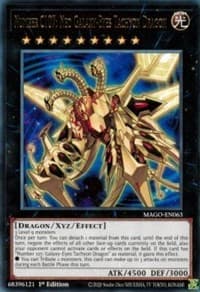 Number C107: Neo Galaxy-Eyes Tachyon Dragon - Maximum Gold - YuGiOh card