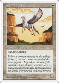 Mesa Pegasus - Fifth Edition - Magic: The Gathering card