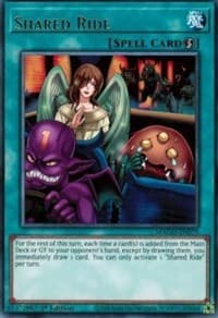 Shared Ride - Maximum Gold - YuGiOh card
