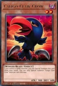 Caligo Claw Crow - Maximum Gold - YuGiOh card
