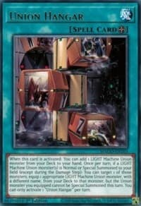 Union Hangar - Maximum Gold - YuGiOh card