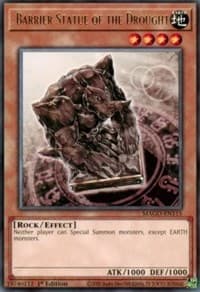 Barrier Statue of the Drought - Maximum Gold - YuGiOh card