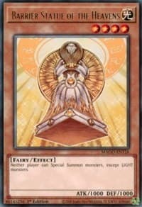 Barrier Statue of the Heavens - Maximum Gold - YuGiOh card