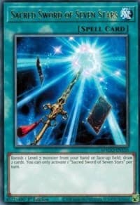 Sacred Sword of Seven Stars - Maximum Gold - YuGiOh card