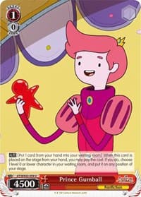 Prince Gumball - Adventure Time - Weiss Schwarz card
