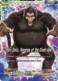 Son Goku // Son Goku, Revenge of the Great Ape - Promotion Cards - Dragon Ball Super: Masters card