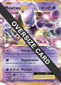 Mewtwo EX - Jumbo Cards - Pokemon card