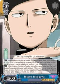 Hikaru Tokugawa - Mob Psycho 100 - Weiss Schwarz card