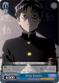 Shinji Kamuro - Mob Psycho 100 - Weiss Schwarz card