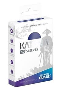 Katana 2018 Japanese Size Sleeves - Blue (60-Pack) - Ultimate Guard Card Sleeves - Card Sleeves card