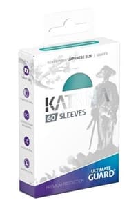 Katana 2018 Japanese Size Sleeves - Turquoise (60-Pack) - Ultimate Guard Card Sleeves - Card Sleeves card