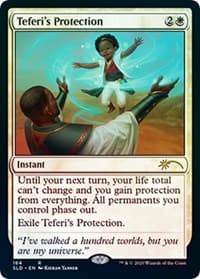Teferi's Protection (164) - Secret Lair Drop Series - Magic: The Gathering card