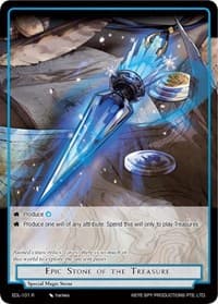 Epic Stone of the Treasure - The Epic of the Dragon Lord - Force of Will card