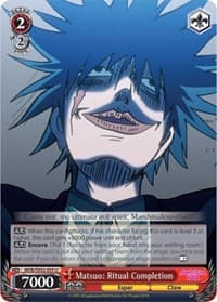 Matsuo: Ritual Completion - Mob Psycho 100 - Weiss Schwarz card