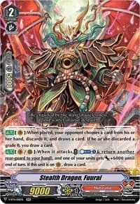 Stealth Dragon, Fuurai - V-BT11: Storm of the Blue Cavalry - Cardfight Vanguard card