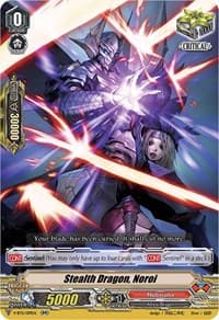Stealth Dragon, Noroi - V-BT11: Storm of the Blue Cavalry - Cardfight Vanguard card