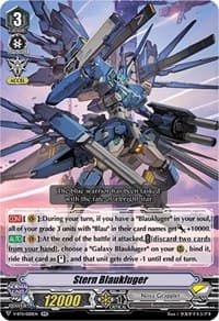 Stern Blaukluger - V-BT11: Storm of the Blue Cavalry - Cardfight Vanguard card