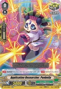 Application Researcher, Ponbelly - V-BT11: Storm of the Blue Cavalry - Cardfight Vanguard card