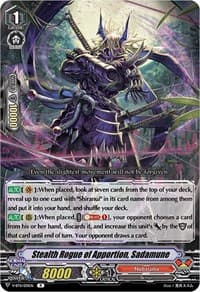 Stealth Rogue of Apportion, Sadamune - V-BT11: Storm of the Blue Cavalry - Cardfight Vanguard card