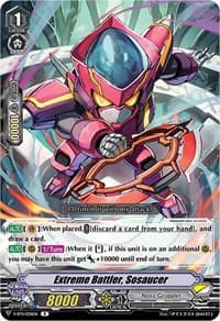 Extreme Battler, Sosaucer - V-BT11: Storm of the Blue Cavalry - Cardfight Vanguard card