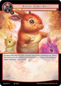 Burning Rabbit Dash - The Epic of the Dragon Lord - Force of Will card