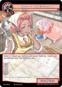Cook at the Academy - The Epic of the Dragon Lord - Force of Will card