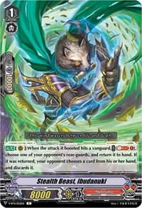 Stealth Beast, Ibudanuki - V-BT11: Storm of the Blue Cavalry - Cardfight Vanguard card