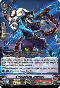 Stealth Beast, Jagunrou - V-BT11: Storm of the Blue Cavalry - Cardfight Vanguard card