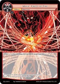 Magic Crest of Fire - The Epic of the Dragon Lord - Force of Will card