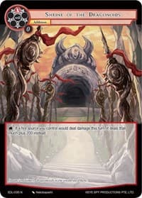 Shrine of the Dragonoids - The Epic of the Dragon Lord - Force of Will card