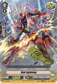 Red Lightning - V-BT11: Storm of the Blue Cavalry - Cardfight Vanguard card
